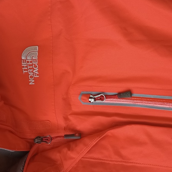 The North Face Summit Series HYVENT Alpha PRIMALOFT Hooded Orange Jacket Large - Picture 6 of 17